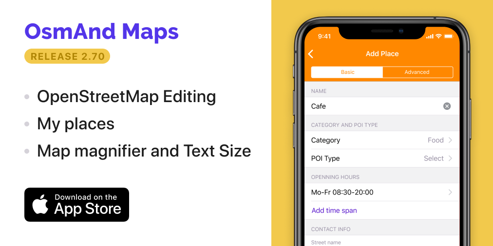 OsmAnd iOS 2.70
