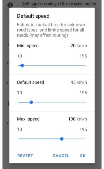 Navigation Settings