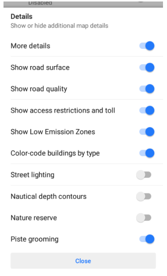 Activer le damage sous Android