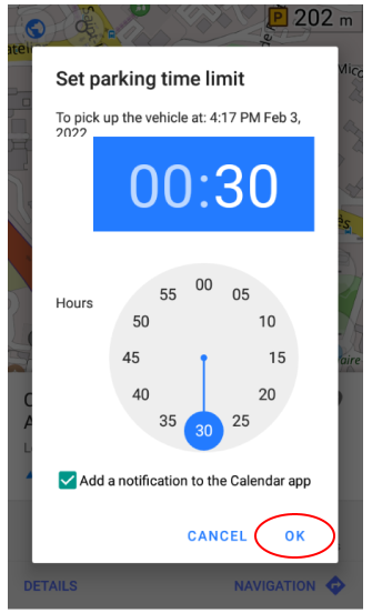 Définir les limites de temps dans Android