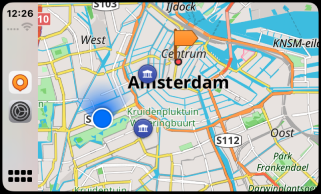 Écran CarPlay