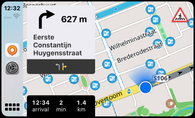 Écran CarPlay