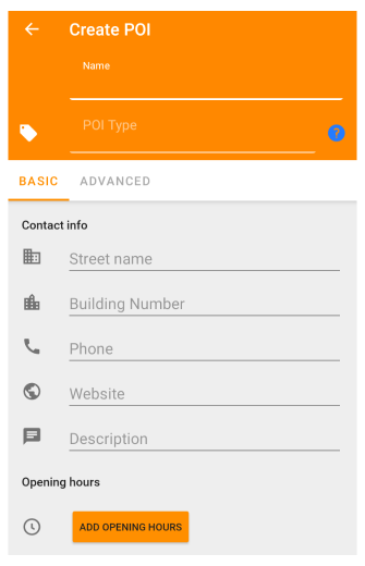 Créer un POI Android