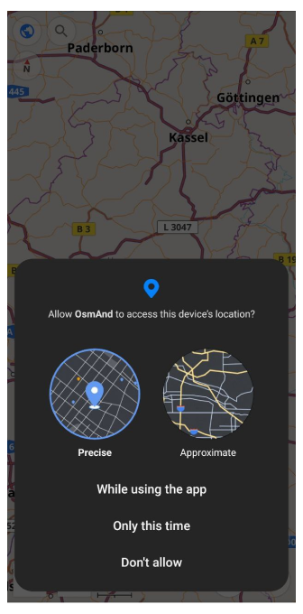 Localisation précise Android