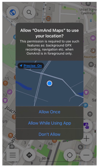 Localisation précise iOS