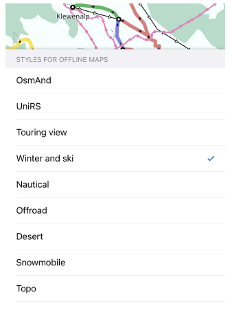 Activer le style Hiver sous iOS