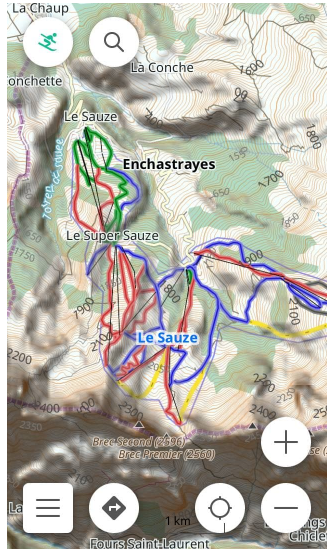 Avec combinaison de cartes sous iOS