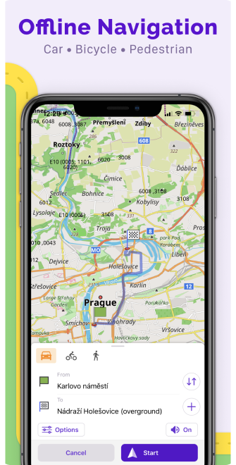 Navigation hors ligne iOS