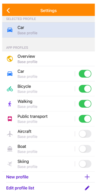 Gérer le profil iOS