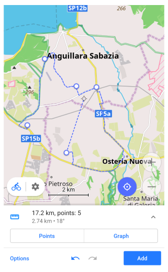 Planifier l&#39;itinéraire Android