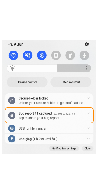 Envoyer les journaux de plantage depuis Android 4