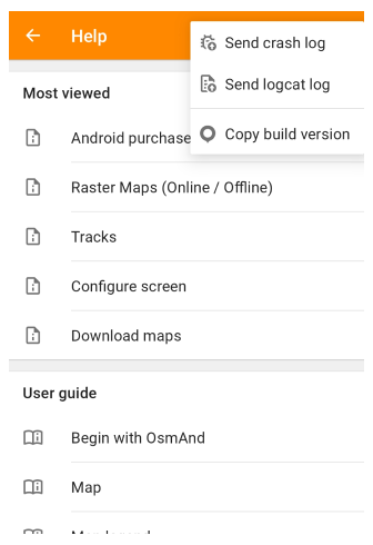 Envoyer les journaux de plantage depuis Android 1