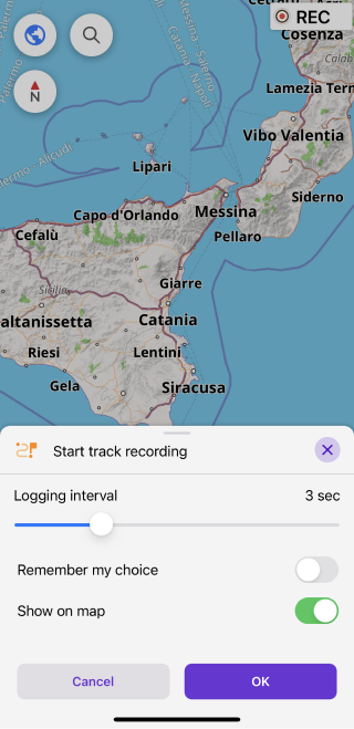 Démarrer l&#39;enregistrement dans iOS