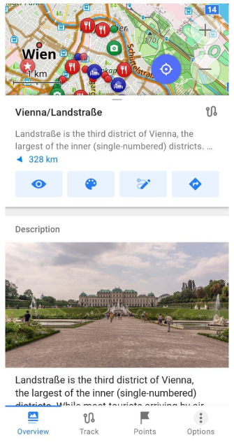 Vue générale des guides de voyage