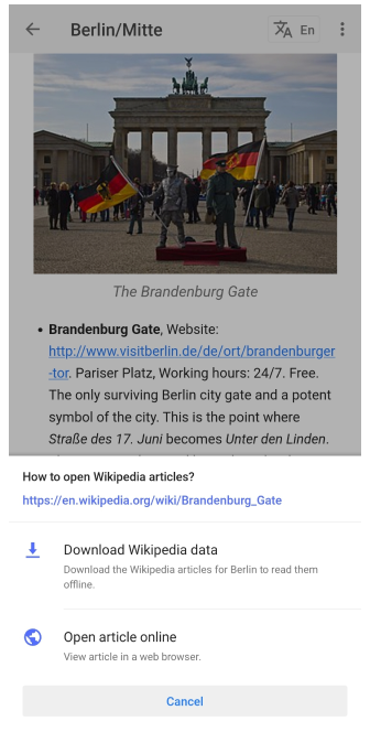 Guides de voyage combinés avec Wikipédia 2