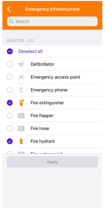 Niestandardowe typy POI iOS
