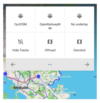 Widget de ação rápida