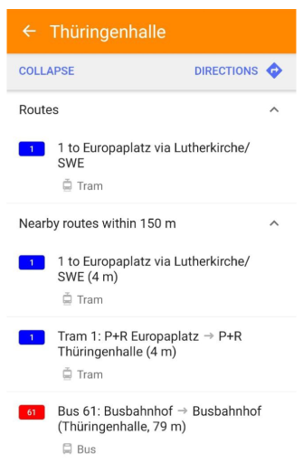Toplu Taşıma Güzergahları Android