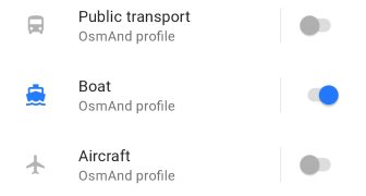 Контури морської глибини в Android