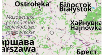 Мова карти місцева