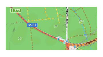 Параметр карти - Дорожнє покриття