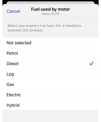 Маршрут навігації iOS
