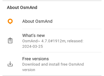 Знімок екрана офлайн допомоги Android