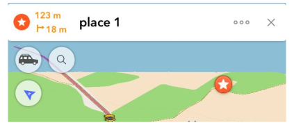 Наближення до POI/Улюблених iOS